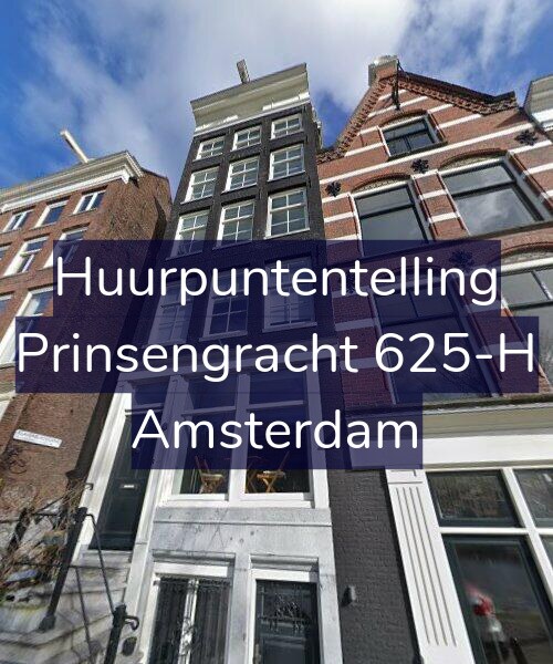 Foto gevel Huurpuntentelling voor Prinsengracht 625-H, Amsterdam