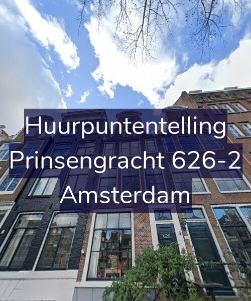 Foto gevel Huurpuntentelling voor Prinsengracht 626-2, Amsterdam