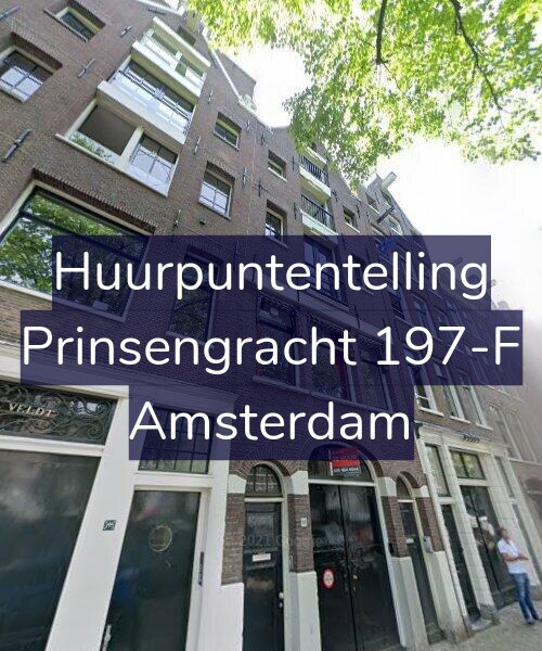 Foto gevel Huurpuntentelling voor Prinsengracht 197-F, Amsterdam