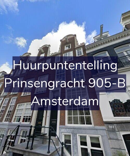 Foto gevel Huurpuntentelling voor Prinsengracht 905-B, Amsterdam