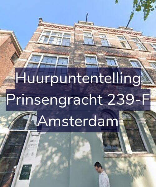 Foto gevel Huurpuntentelling voor Prinsengracht 239-F, Amsterdam