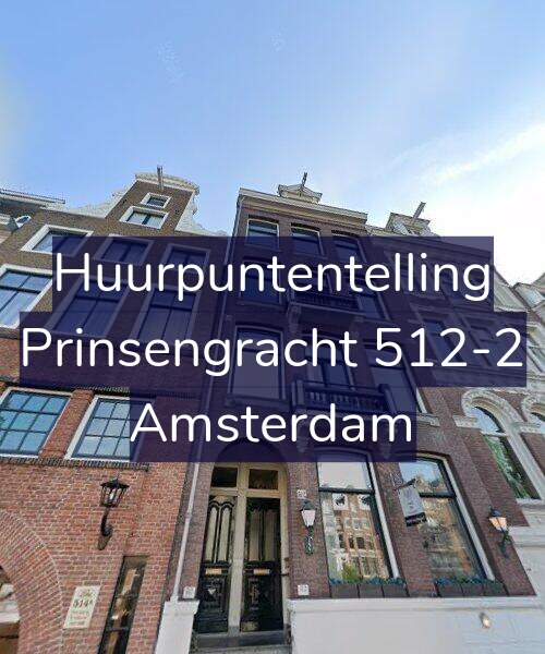 Foto gevel Huurpuntentelling voor Prinsengracht 512-2, Amsterdam
