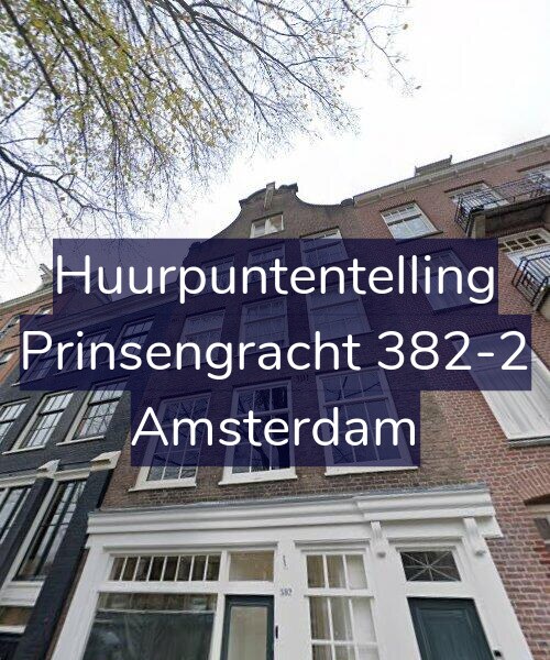 Foto gevel Huurpuntentelling voor Prinsengracht 382-2, Amsterdam