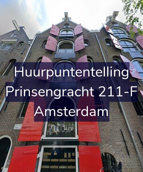 Foto gevel Huurpuntentelling voor Prinsengracht 211-F, Amsterdam