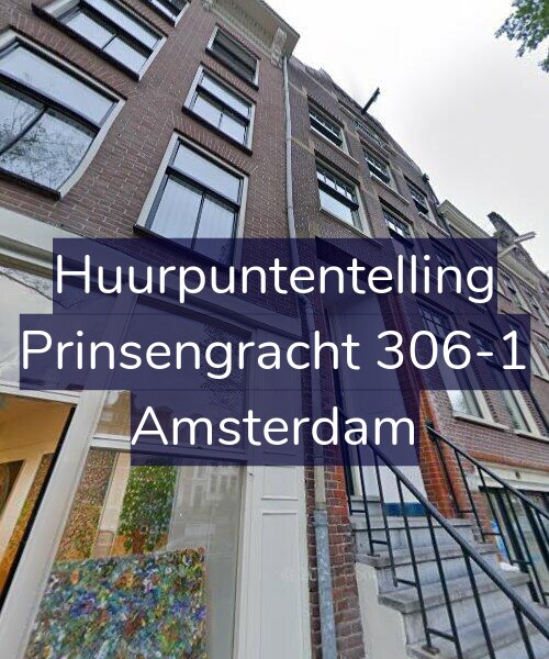 Foto gevel Huurpuntentelling voor Prinsengracht 306-1, Amsterdam