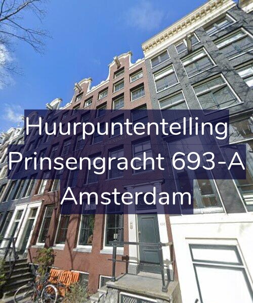 Foto gevel Huurpuntentelling voor Prinsengracht 693-A, Amsterdam