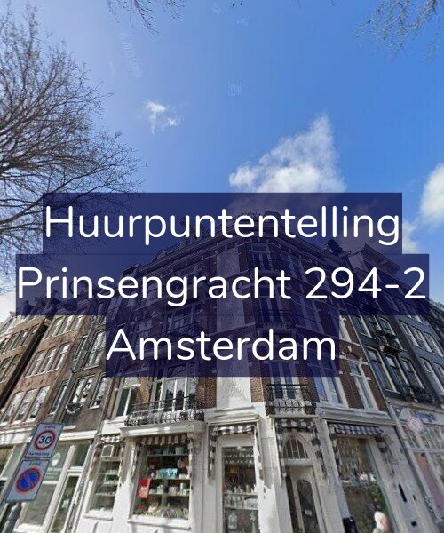 Foto gevel Huurpuntentelling voor Prinsengracht 294-2, Amsterdam