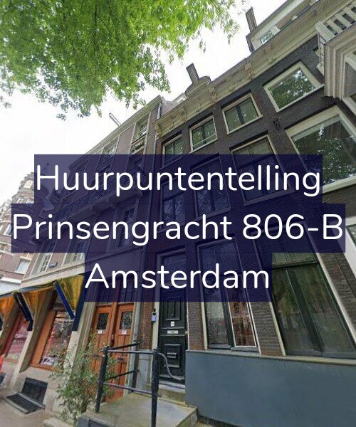 Foto gevel Huurpuntentelling voor Prinsengracht 806-B, Amsterdam