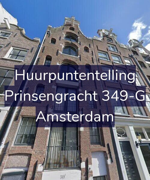 Foto gevel Huurpuntentelling voor Prinsengracht 349-G, Amsterdam