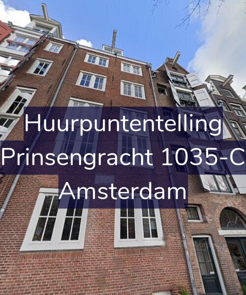 Foto gevel Huurpuntentelling voor Prinsengracht 1035-C, Amsterdam
