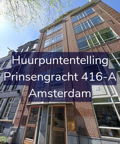 Foto gevel Huurpuntentelling voor Prinsengracht 416-A, Amsterdam