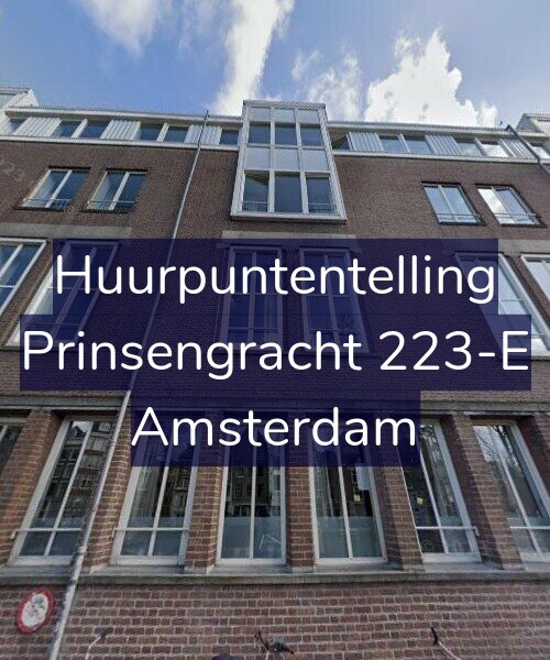 Foto gevel Huurpuntentelling voor Prinsengracht 223-E, Amsterdam