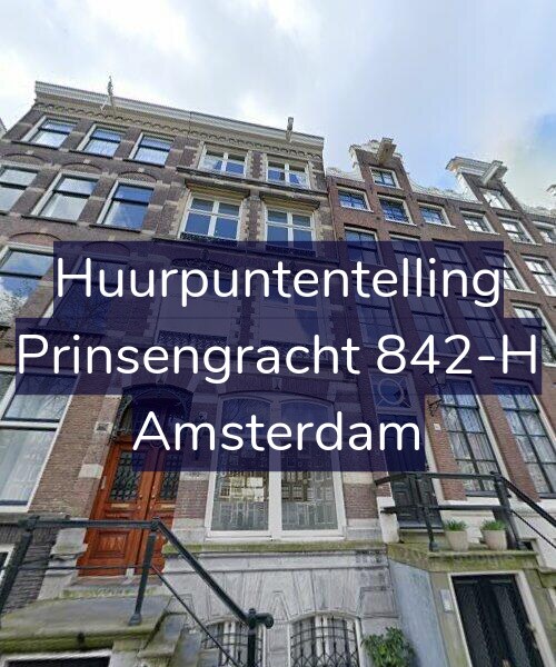 Foto gevel Huurpuntentelling voor Prinsengracht 842-H, Amsterdam