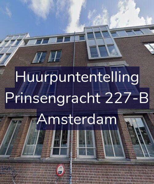 Foto gevel Huurpuntentelling voor Prinsengracht 227-B, Amsterdam