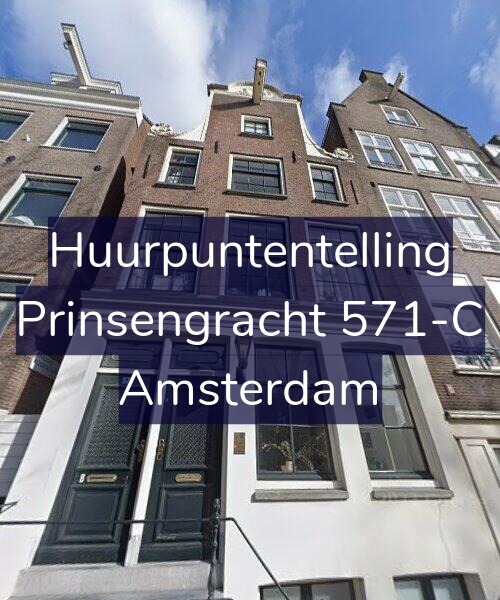 Foto gevel Huurpuntentelling voor Prinsengracht 571-C, Amsterdam