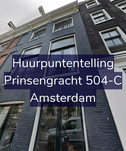 Foto gevel Huurpuntentelling voor Prinsengracht 504-C, Amsterdam