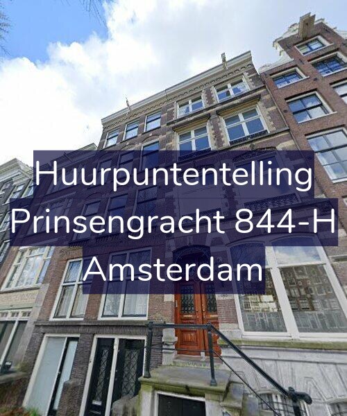 Foto gevel Huurpuntentelling voor Prinsengracht 844-H, Amsterdam