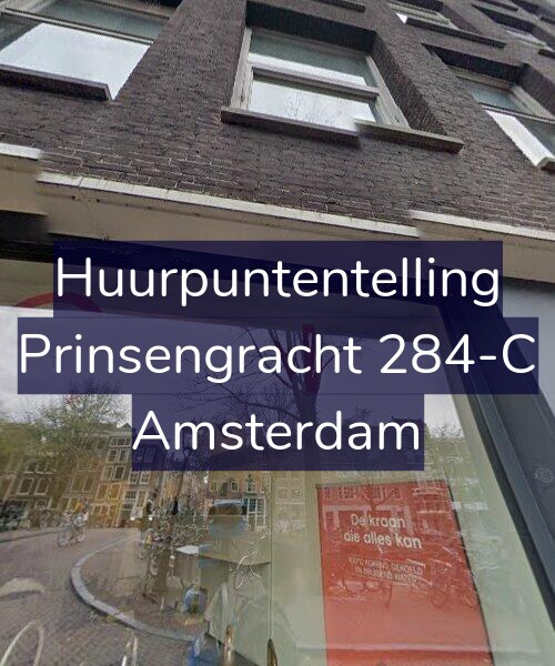 Foto gevel Huurpuntentelling voor Prinsengracht 284-C, Amsterdam