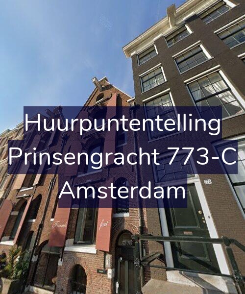 Foto gevel Huurpuntentelling voor Prinsengracht 773-C, Amsterdam