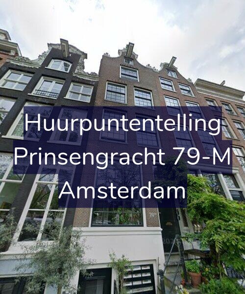 Foto gevel Huurpuntentelling voor Prinsengracht 79-M, Amsterdam