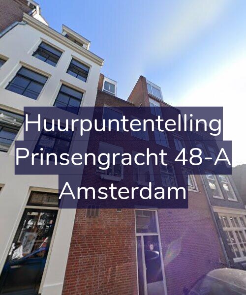 Foto gevel Huurpuntentelling voor Prinsengracht 48-A, Amsterdam