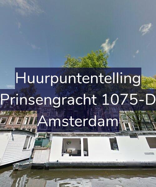 Foto gevel Huurpuntentelling voor Prinsengracht 1075-D, Amsterdam