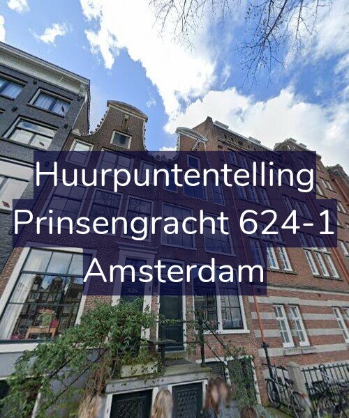 Foto gevel Huurpuntentelling voor Prinsengracht 624-1, Amsterdam