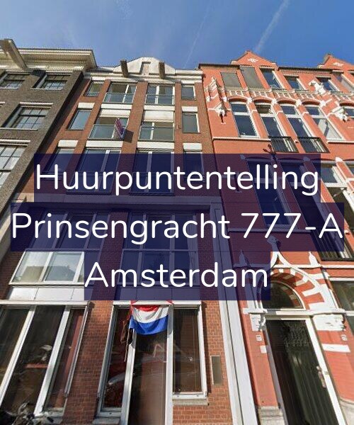 Foto gevel Huurpuntentelling voor Prinsengracht 777-A, Amsterdam