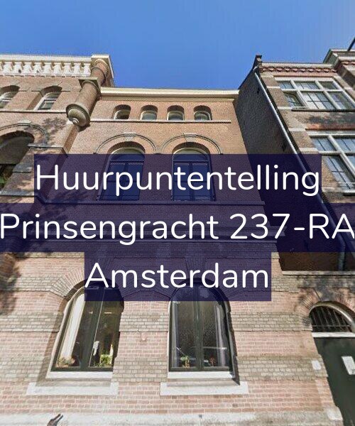 Foto gevel Huurpuntentelling voor Prinsengracht 237-RA, Amsterdam