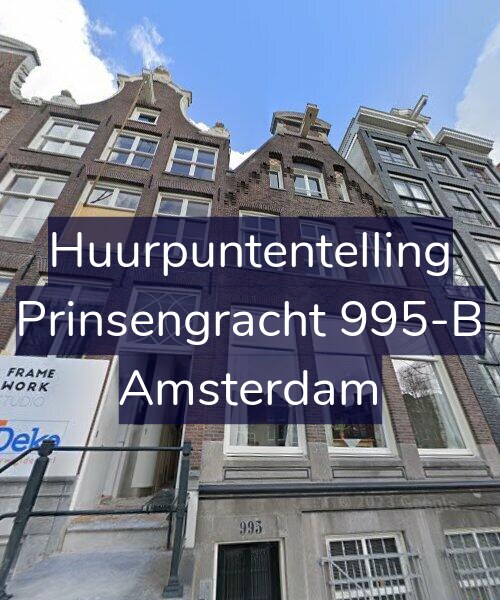 Foto gevel Huurpuntentelling voor Prinsengracht 995-B, Amsterdam
