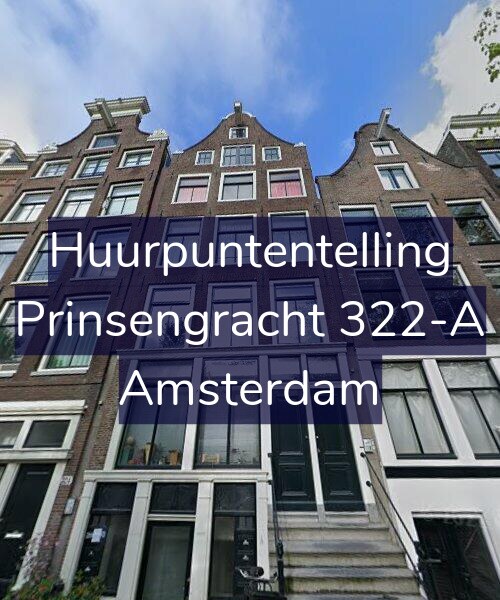 Foto gevel Huurpuntentelling voor Prinsengracht 322-A, Amsterdam