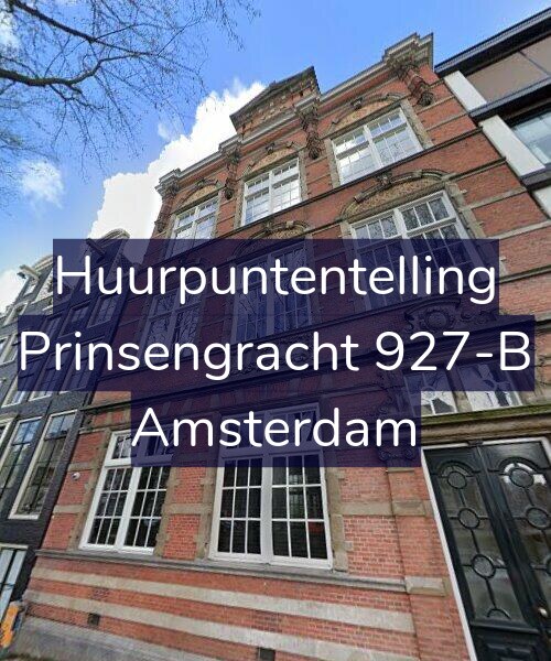 Foto gevel Huurpuntentelling voor Prinsengracht 927-B, Amsterdam
