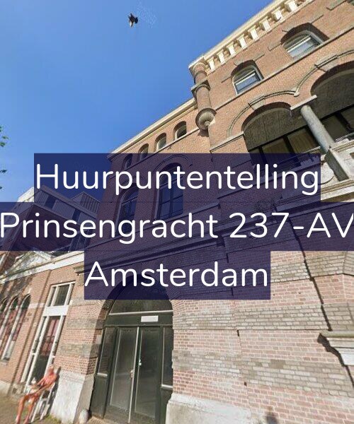 Foto gevel Huurpuntentelling voor Prinsengracht 237-AV, Amsterdam