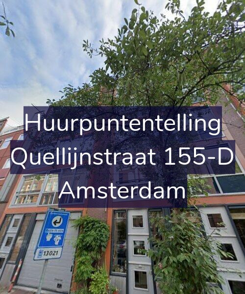 Foto gevel Huurpuntentelling voor Quellijnstraat 155-D, Amsterdam