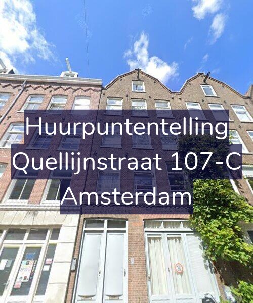 Foto gevel Huurpuntentelling voor Quellijnstraat 107-C, Amsterdam
