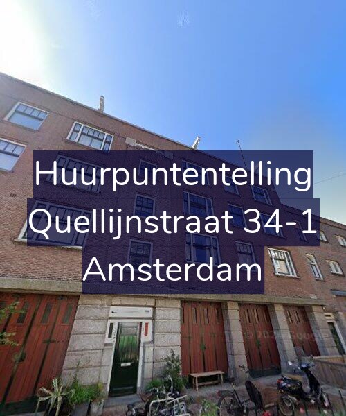 Foto gevel Huurpuntentelling voor Quellijnstraat 34-1, Amsterdam