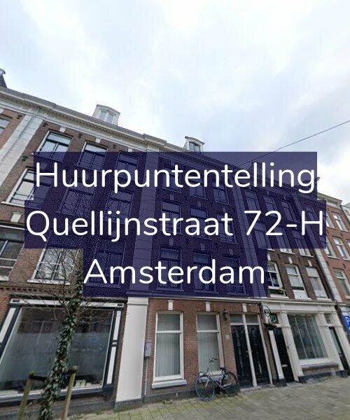 Foto gevel Huurpuntentelling voor Quellijnstraat 72-H, Amsterdam
