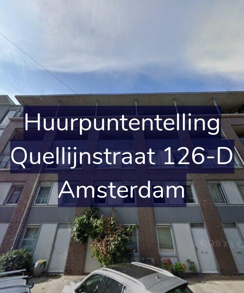 Foto gevel Huurpuntentelling voor Quellijnstraat 126-D, Amsterdam