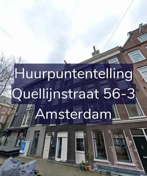 Foto gevel Huurpuntentelling voor Quellijnstraat 56-3, Amsterdam