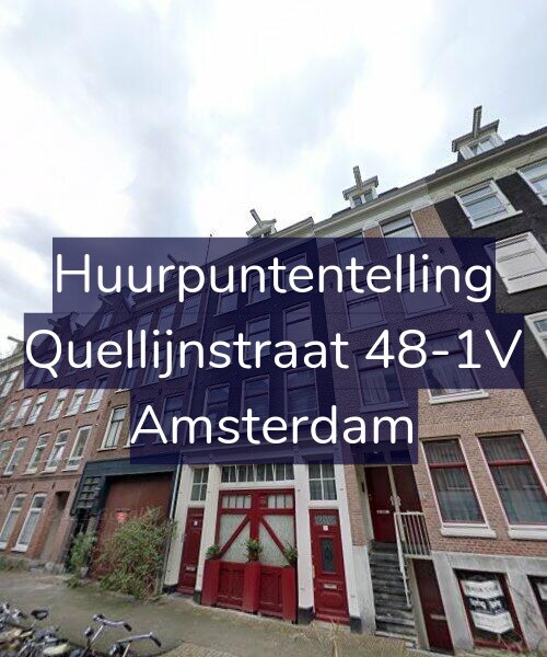 Foto gevel Huurpuntentelling voor Quellijnstraat 48-1V, Amsterdam