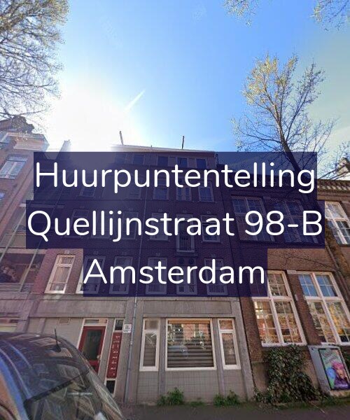 Foto gevel Huurpuntentelling voor Quellijnstraat 98-B, Amsterdam