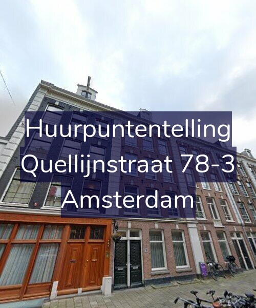 Foto gevel Huurpuntentelling voor Quellijnstraat 78-3, Amsterdam