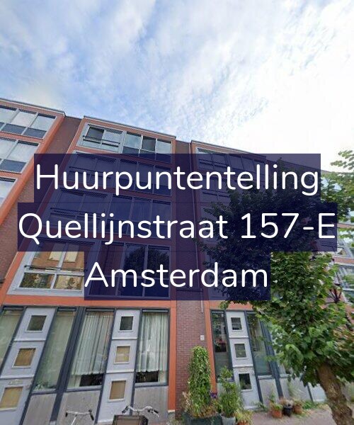 Foto gevel Huurpuntentelling voor Quellijnstraat 157-E, Amsterdam