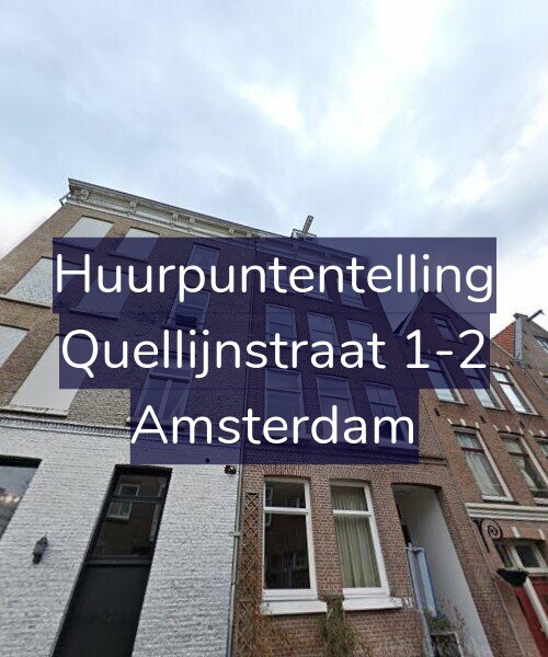 Foto gevel Huurpuntentelling voor Quellijnstraat 1-2, Amsterdam