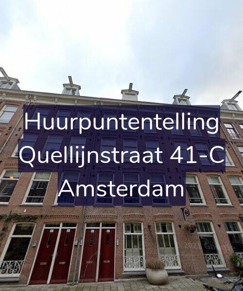 Foto gevel Huurpuntentelling voor Quellijnstraat 41-C, Amsterdam