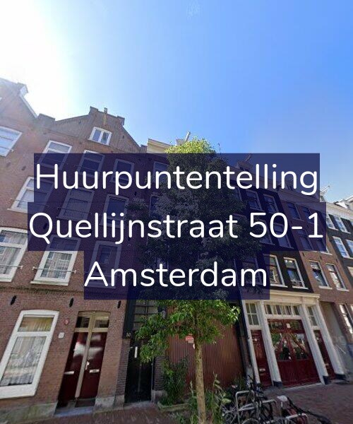 Foto gevel Huurpuntentelling voor Quellijnstraat 50-1, Amsterdam