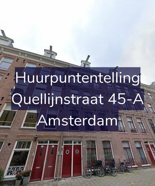 Foto gevel Huurpuntentelling voor Quellijnstraat 45-A, Amsterdam