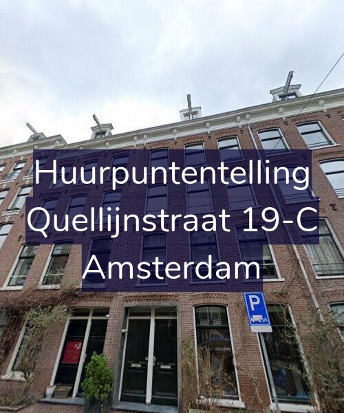 Foto gevel Huurpuntentelling voor Quellijnstraat 19-C, Amsterdam