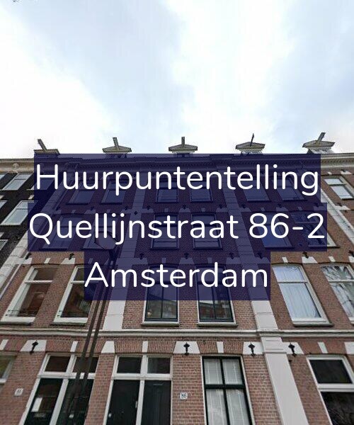 Foto gevel Huurpuntentelling voor Quellijnstraat 86-2, Amsterdam