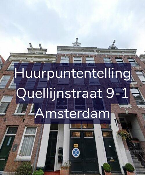 Foto gevel Huurpuntentelling voor Quellijnstraat 9-1, Amsterdam